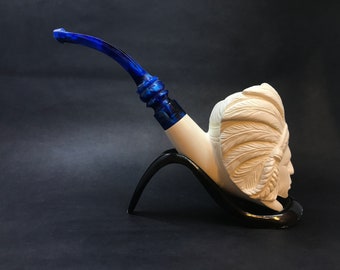 Meerschaum Pfeife, Tabakpfeife, Tabakpfeife, Handgemachte Pfeife, Kostenloser Versand