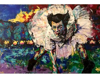 Conor McGregor paper print 18x12 Original art made by Xilberto