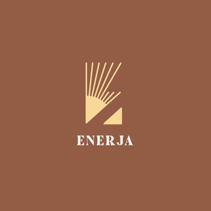 May include: A stylized sun with rays emanating from it, forming the letter "E". The word "ENERJA" is written below the sun.