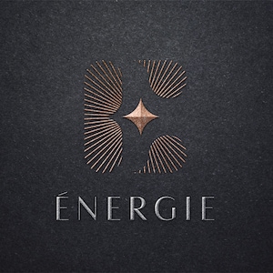 Design de logotipo celestial - Design de logotipo personalizado - Logotipo Sun - Logotipo mínimo - Logotipo elegante - Logotipo de linha - Editar logotipo - Logotipo da letra E - Logotipo da energia