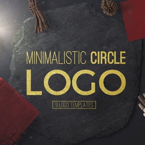 Minimalistic Circle Logo - Premade logo - Logo Design - Photography Logo - Custom logo - Branding - Beauty Logo - Business Logo