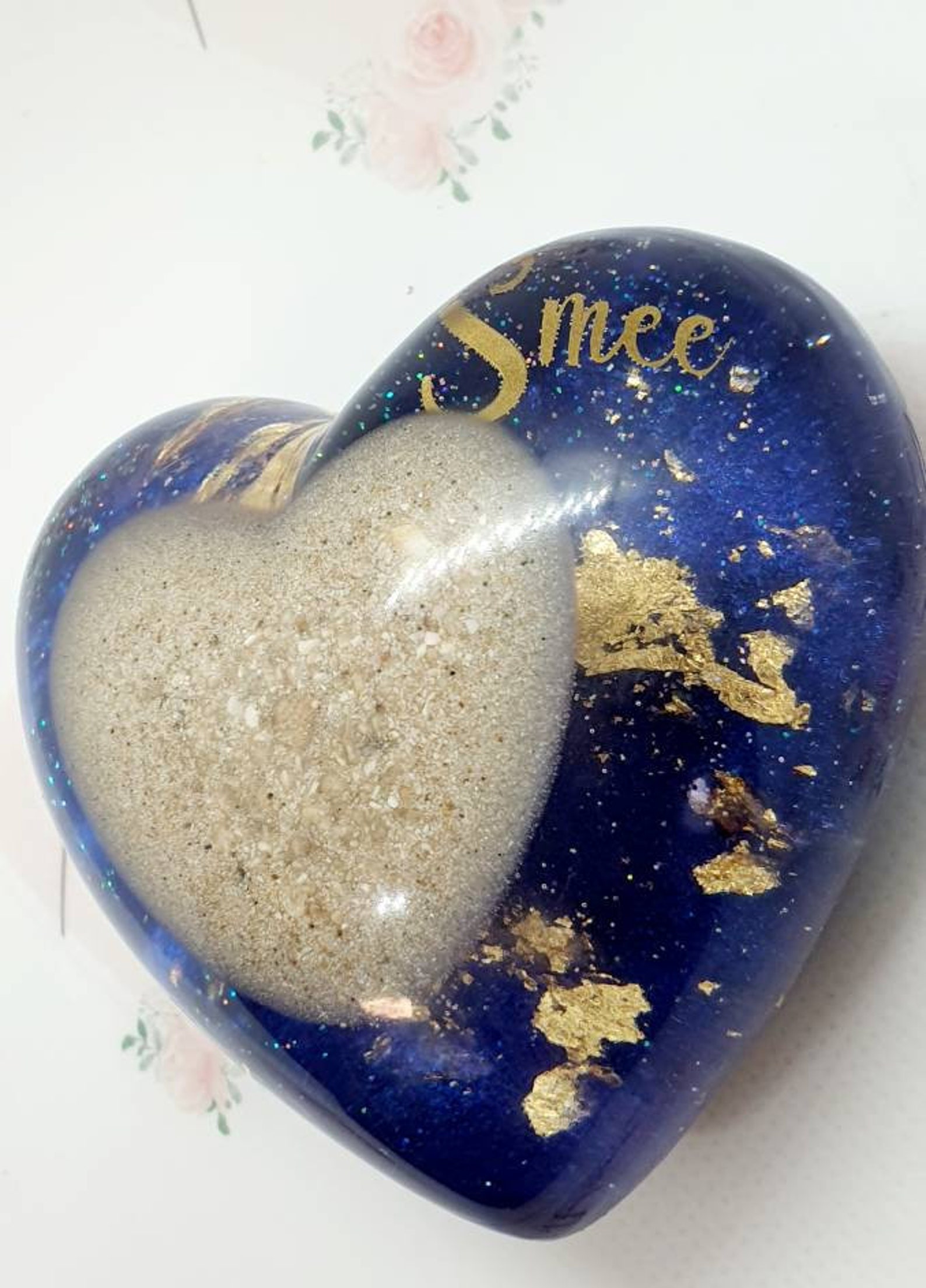 Pet Ashes Keepsake Personalised With Name Memorial Cremains Etsy
