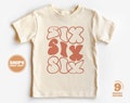 6th Birthday Shirt Boy - Six Six Six Birthday Toddler Shirt - Sixth Natural Toddler & Youth Tee #5047-C
