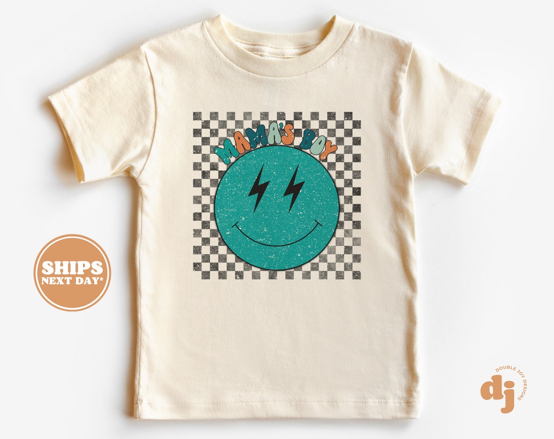Mama's Boy Toddler Shirt Cute Mother's Day Boys Kids Etsy