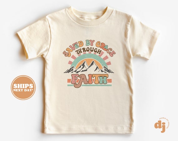 Saved By Grace Kids T Shirt Saved By Grace Kids T Shirt