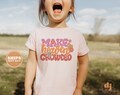 Kids Easter Shirt - Make Heaven Crowded Kids Retro TShirt - Easter Retro Natural Infant, Toddler & Youth Tee #5546