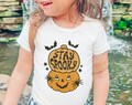Pumpkin Season Toddler Shirt, Cute Fall Girls Shirt, Toddler Youth Fall Tee, Retro Boho Cute Vintage Onesie\u00ae, Stay Spooky #5270