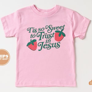 Trust Jesus Kids T shirt Trust Jesus Kids T shirt