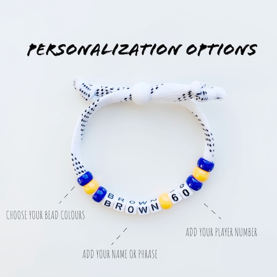 Ice hockey best sale bracelets