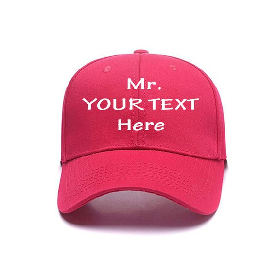 custom vintage baseball caps