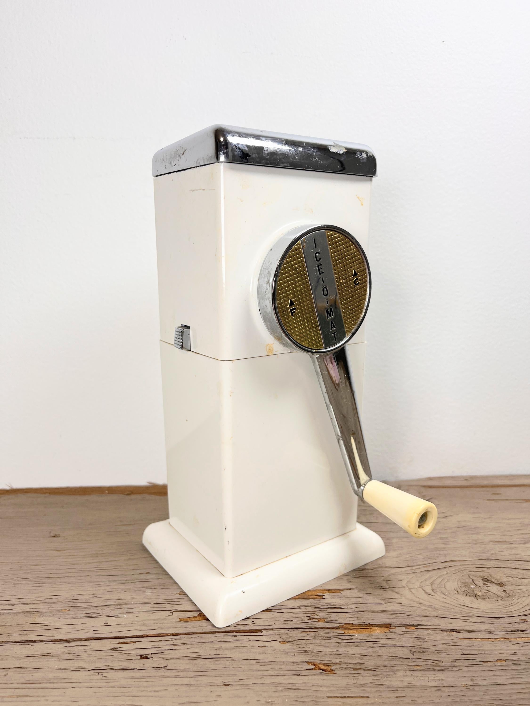 Vintage Ice Crusher Ice O Mat - Etsy