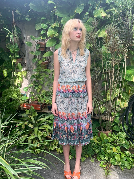 Vintage 70s Matching Summer Set