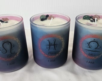 Zodiac Candles - All Signs - 9oz Candles
