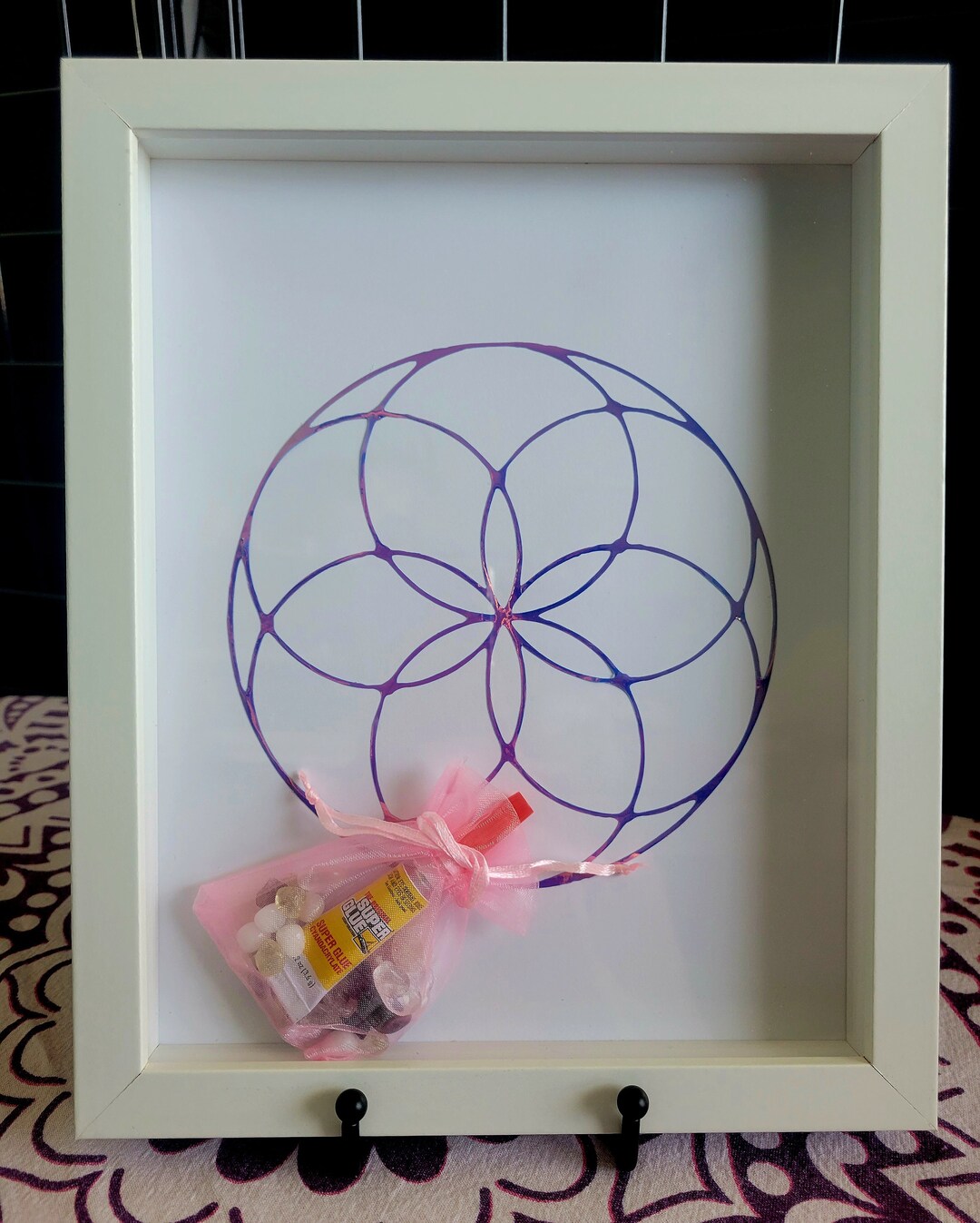 Crystal Grid Art DIY Kit Make Your Own Crystal Art 8x10 Frame Etsy