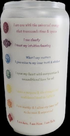 Candle - Chakra/Meditation with Crystals (16oz)