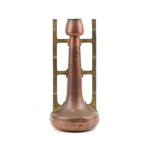 A Large Arts and Crafts Copper and Brass Vase