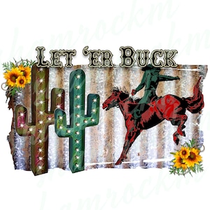 Let &#39;Er Buck bronc rider,  png images with transparent background, high resolution 300 dpi