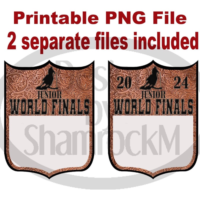 Rodeo Back Number Template - Etsy