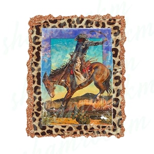 Bronc rider, png images with transparent background, high resolution 300 dpi