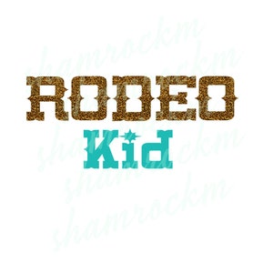 Rodeo Kid, Cheetah and Teal,  png images with transparent background, high resolution 300 dpi
