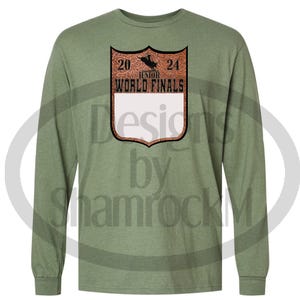 Printable Sublimation Design, Rodeo Back Number Leather, Junior World ...