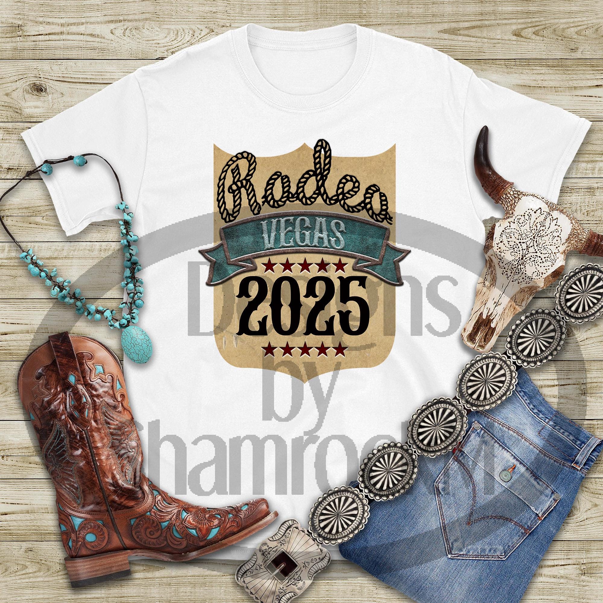 Printable PNG Design | Rodeo Back Number Vegas 2025 | Png Image | High ...