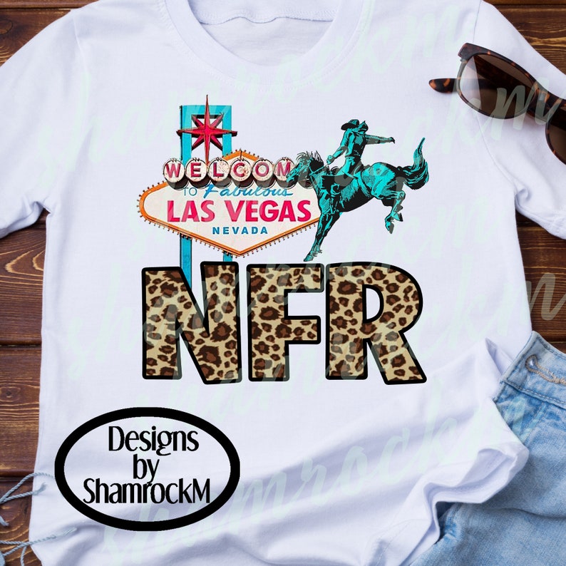 NFR Vegas Sign 2022 NFR Vegas Sign No Date Bronc Rider Etsy Ireland