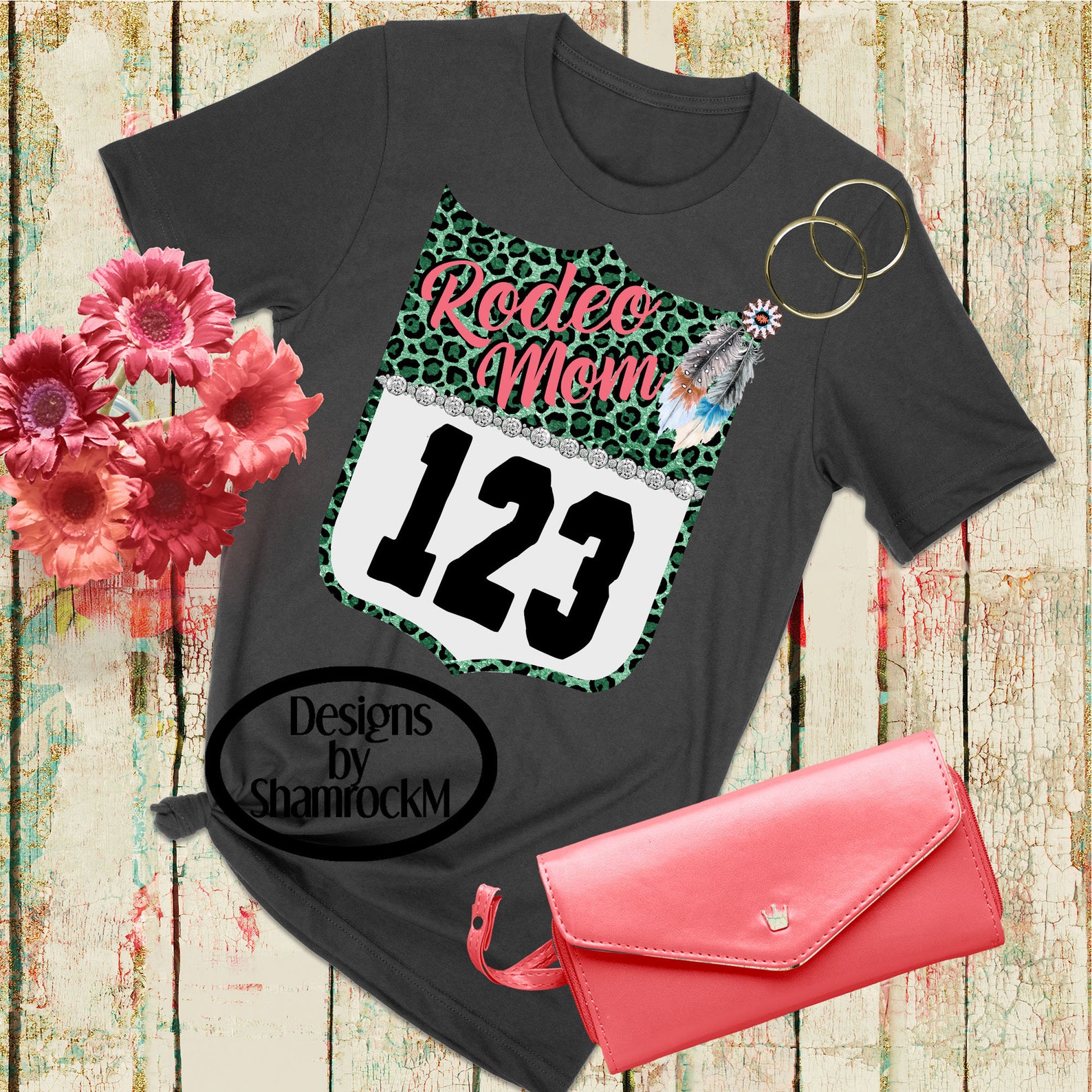 printable sublimation design rodeo mom back number png etsy