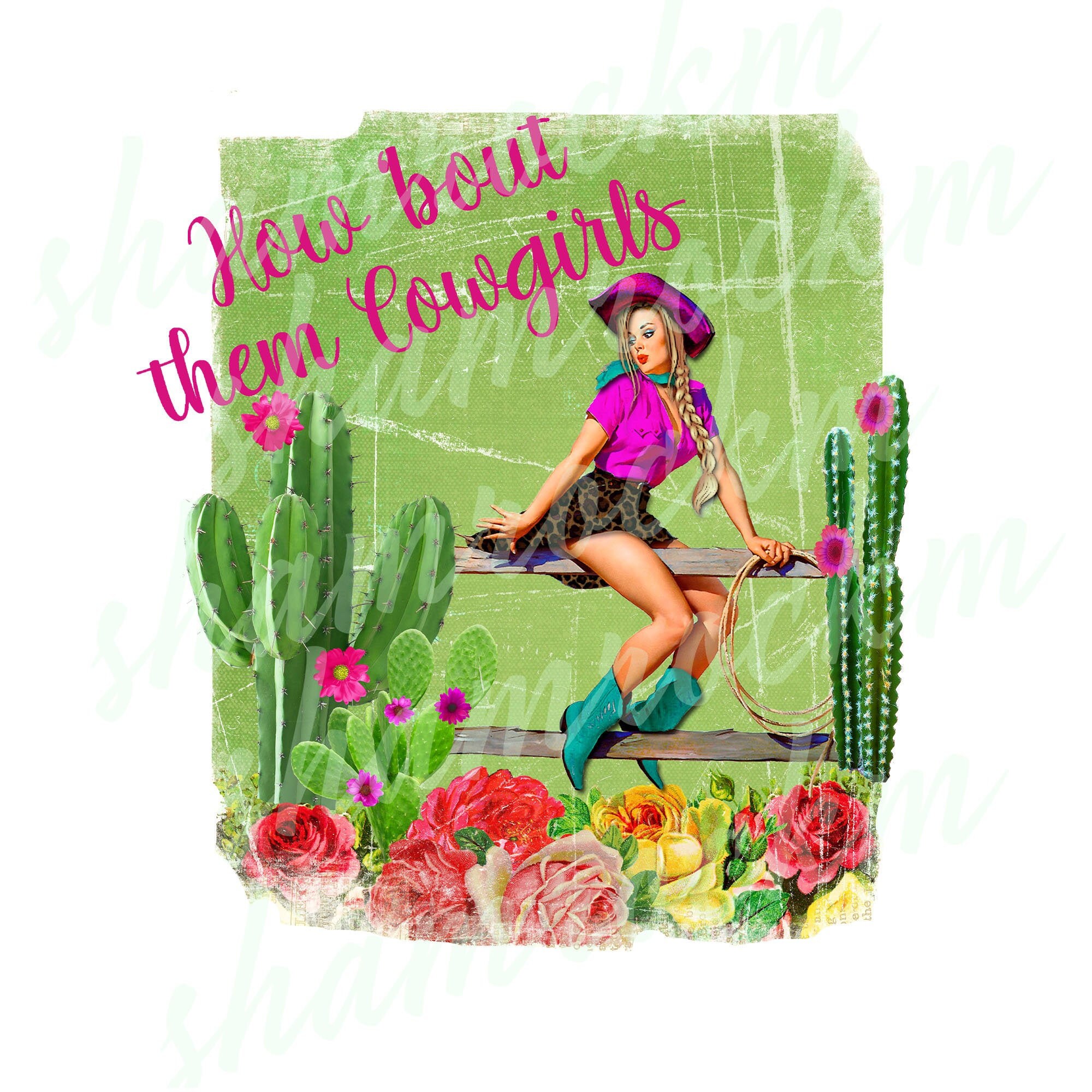 Sexy cactus print - Etsy.de