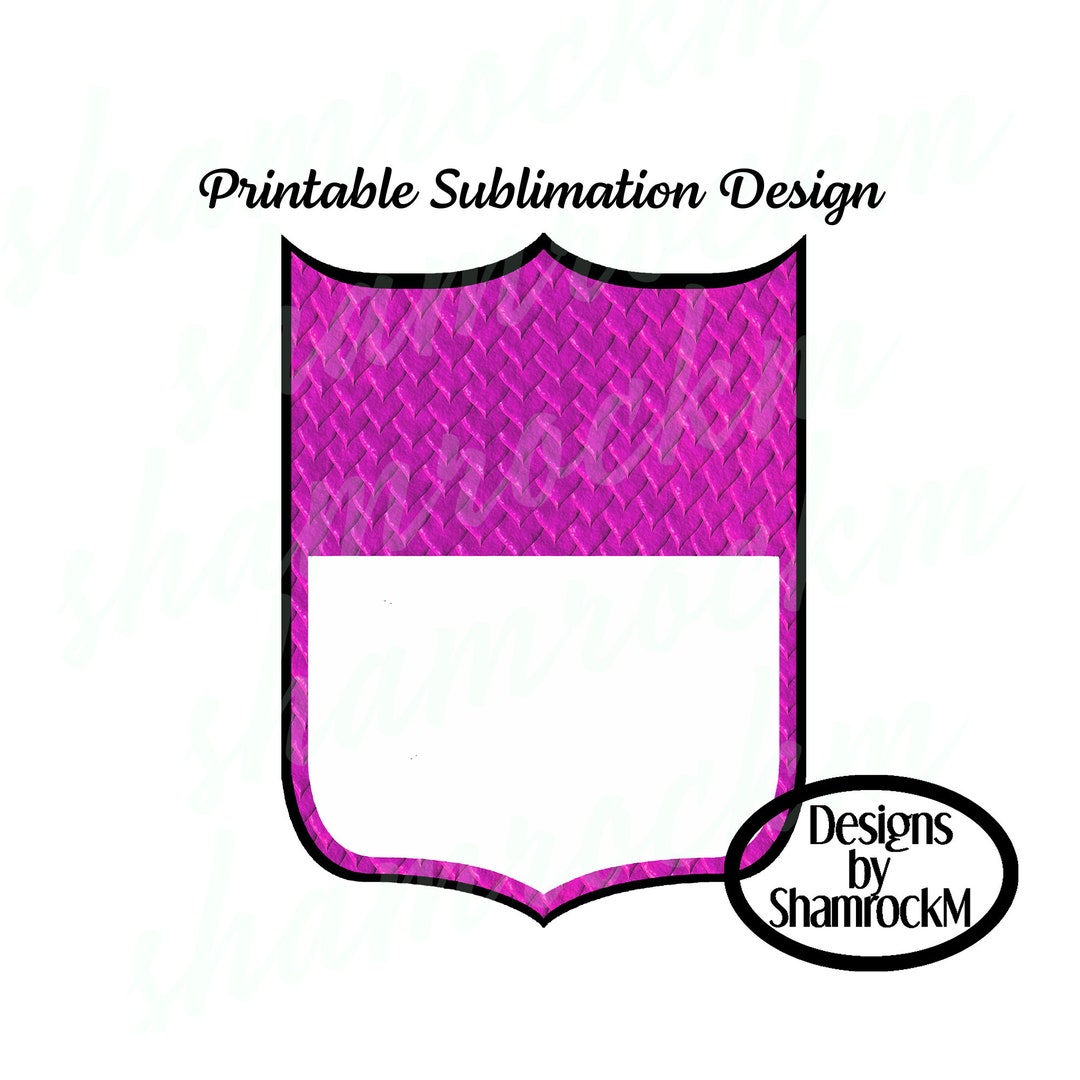 Printable Sublimation Design, Rodeo Back Number in Stamped Pink Leather ...