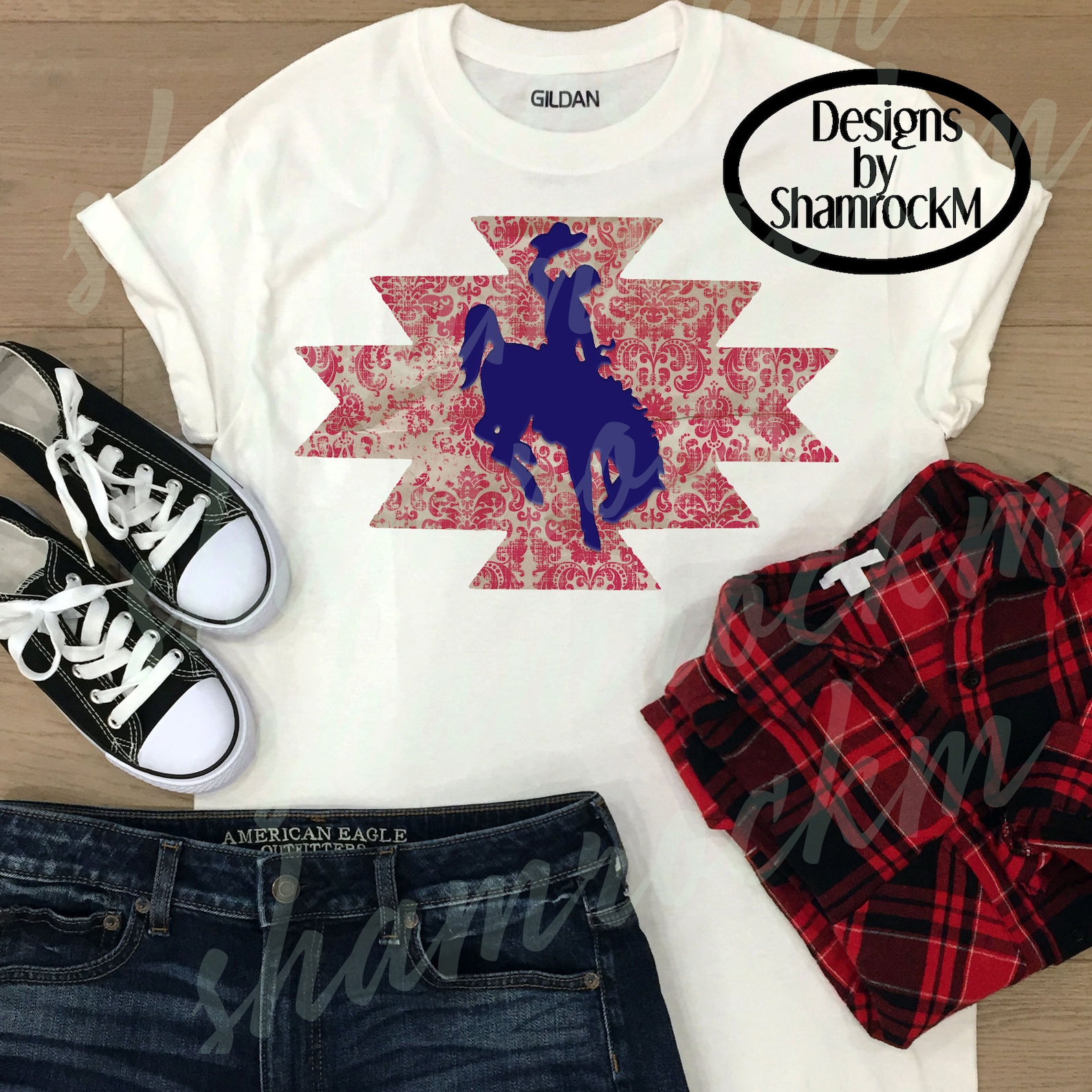 Printable Sublimation Design | Vintage Bronc Rider | Western Art | Png ...