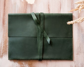 Personalized leather portfolio,Custom portfolio,Gift for him,Leather folio,Business portfolio,Leather document organiser,Leather folder
