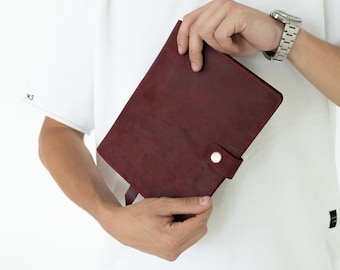 A5 leather organizer,Personalized a5 binder,Leather refillable binder,6 ring binder a6,Refillable planner binder,A5 binder cover