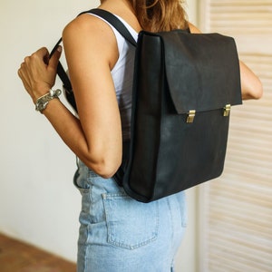 Leather Convertible Backpackshoulder Bagmessenger - Etsy