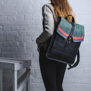 Laptop bag,Gift for women,Backpack Purse,Leather backpacks,Laptop bag women,Womens leather backpack,15 inch laptop bag,Camera backpack