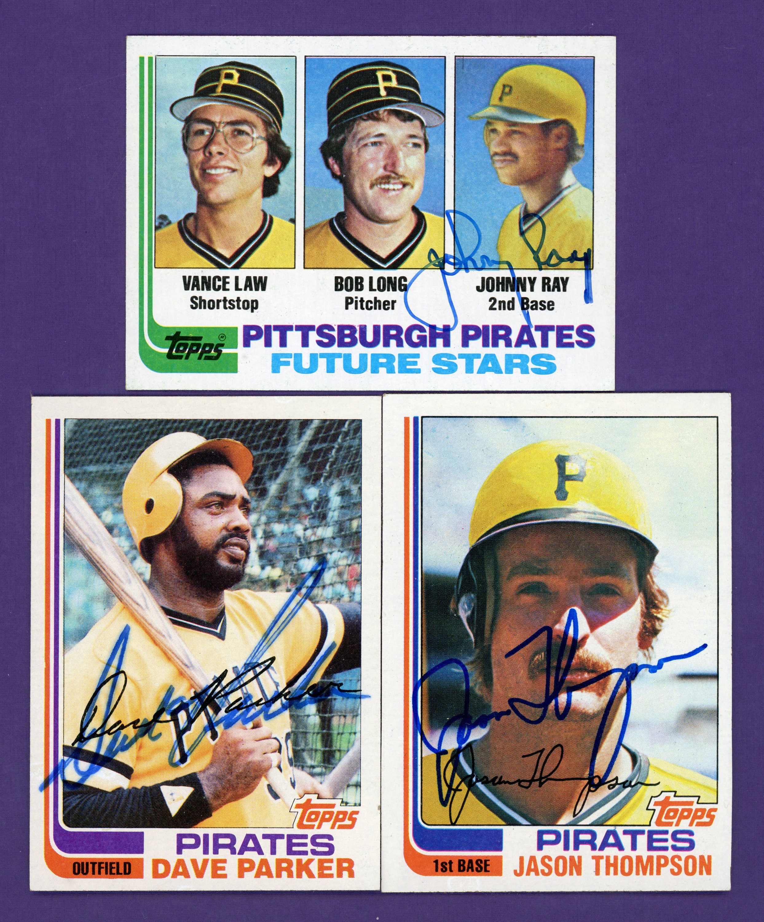 Dave Parker Autographed Signed Framed Pittsburgh Pirates -  Israel