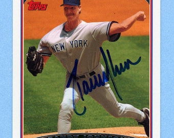 Autografy 2006 Topps New York Yankees: Randy Johnson i Joe Torre (Hall of Fame), Johnny Damon