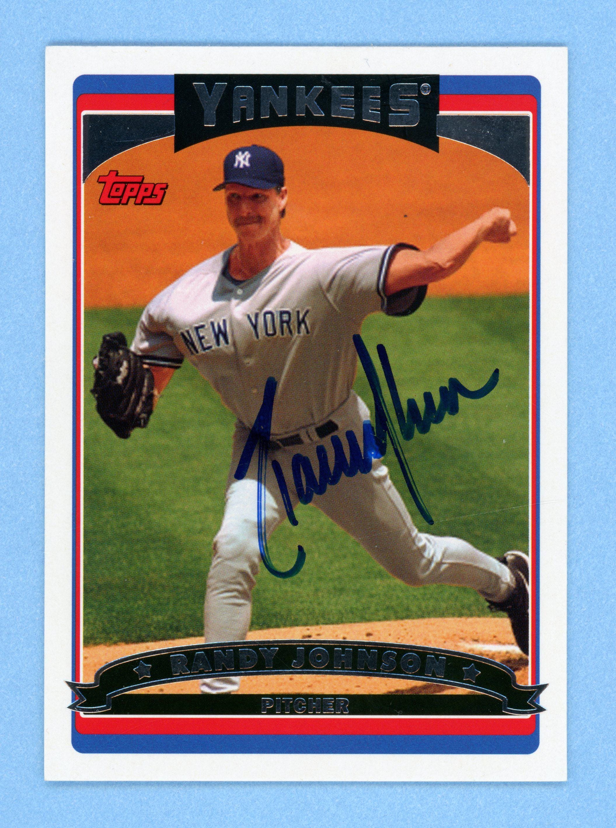 直筆サイン入り 2006 Topps ニューヨーク ヤンキース: ランディ
