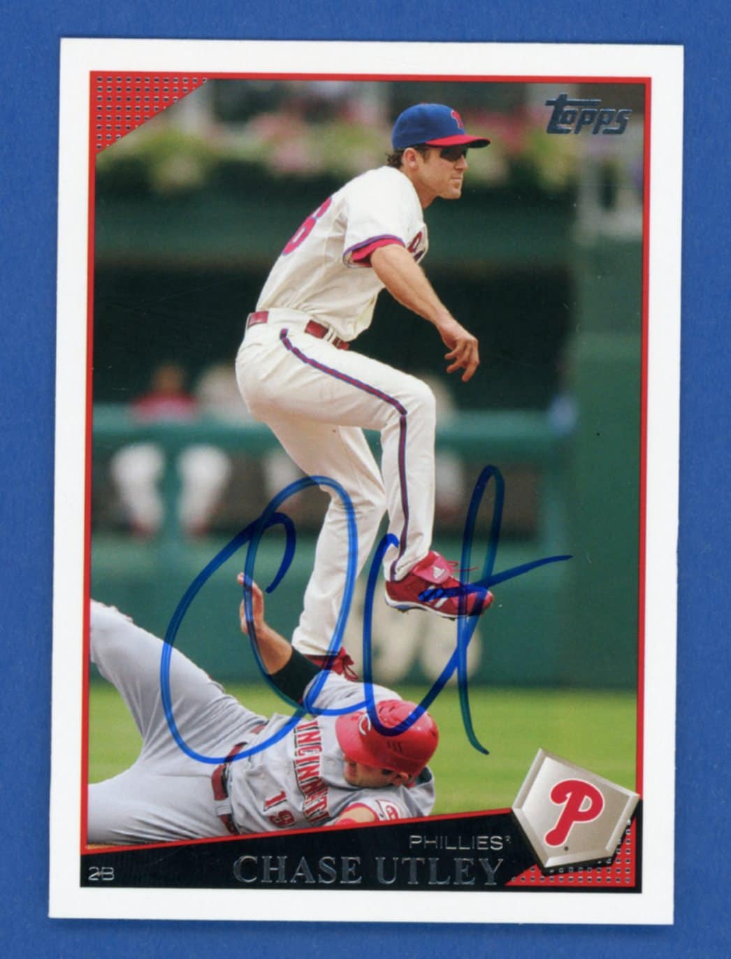 Chase Utley Autographed Memorabilia  Signed Photo, Jersey, Collectibles &  Merchandise