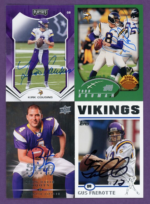 Minnesota Vikings Memorabilia, Vikings Signed Collectibles, Minnesota  Vikings Autographs