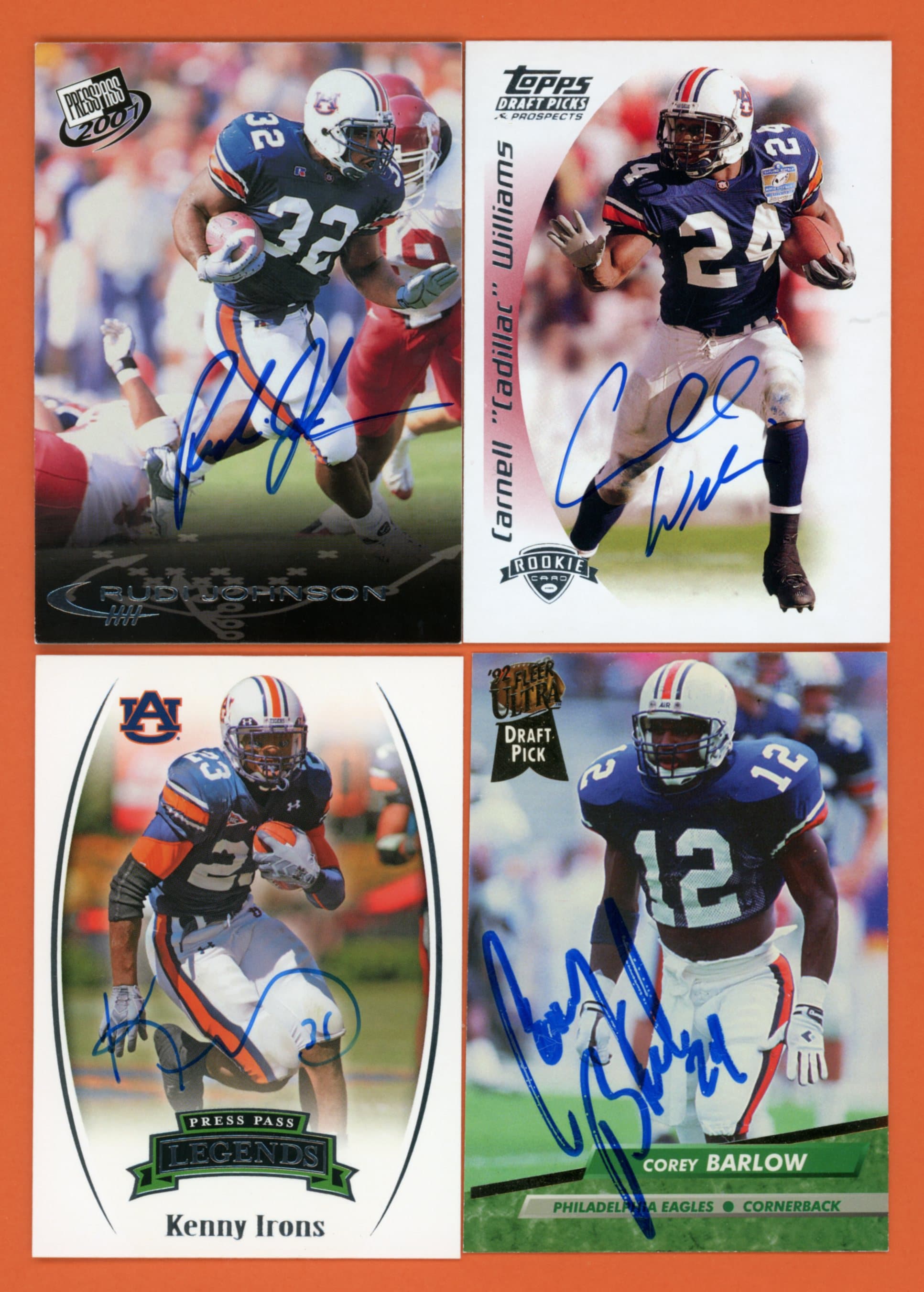 Autographed Auburn Tigers: Kenny Irons Corey Barlow Cadillac - Etsy Autographed Auburn Tigers: Kenny Irons Corey Barlow Cadillac - Etsy