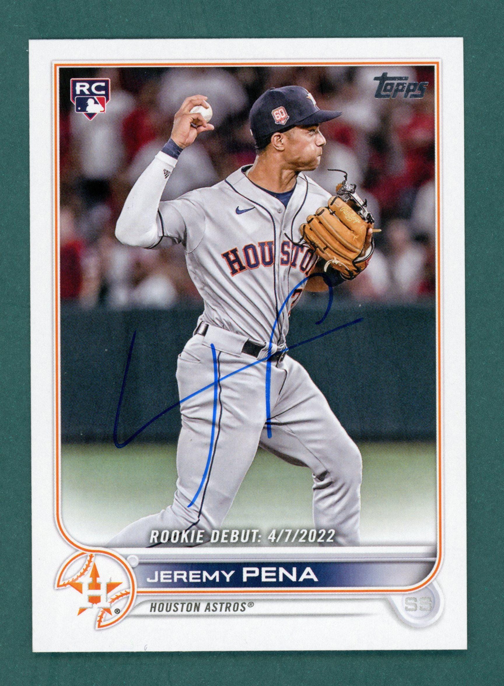 ☆★H.A.M★☆ 　TOPPS DYNASTY JEREMY PENA Jeremy Peña 2025 Topps Baseball (Series One) - #307