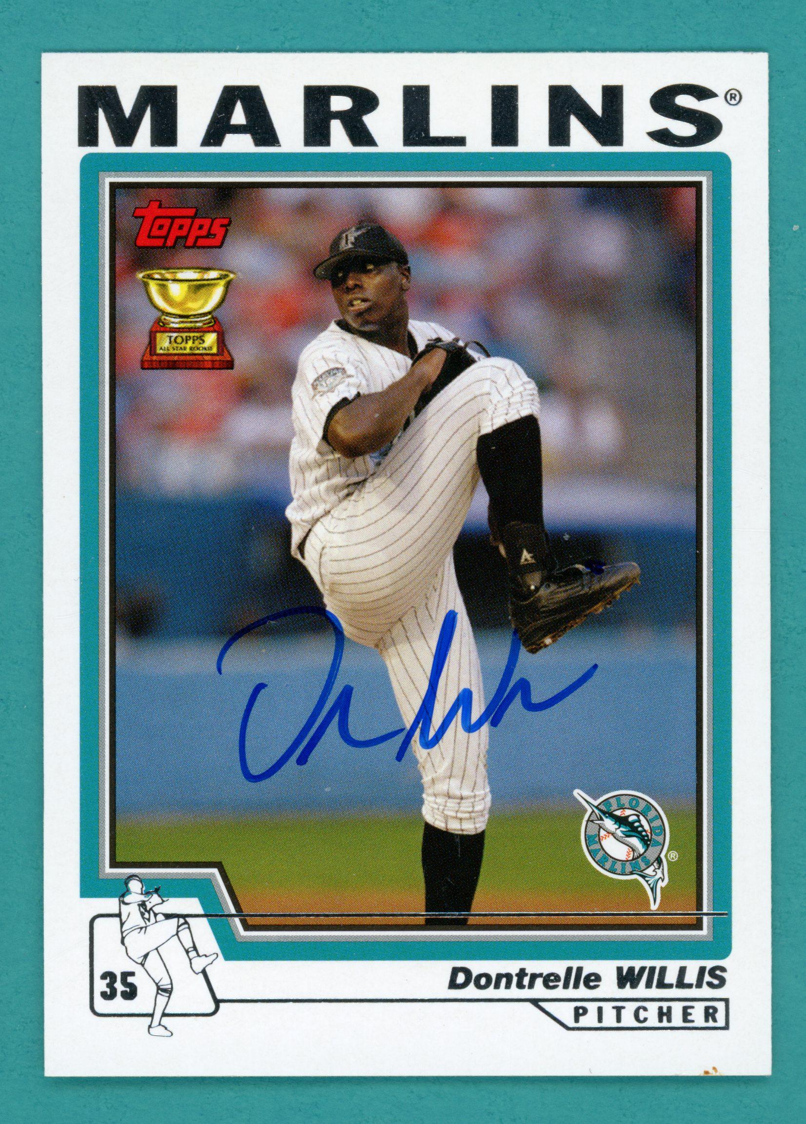 2004 Topps フロリダ マーリンズのサイン入りカード：ドントレル 