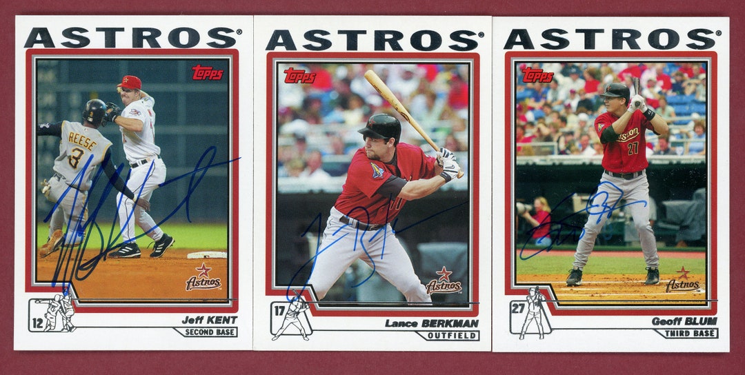 Buy Autographed 2004 Topps Houston Astros: Lance Berkman Jeff