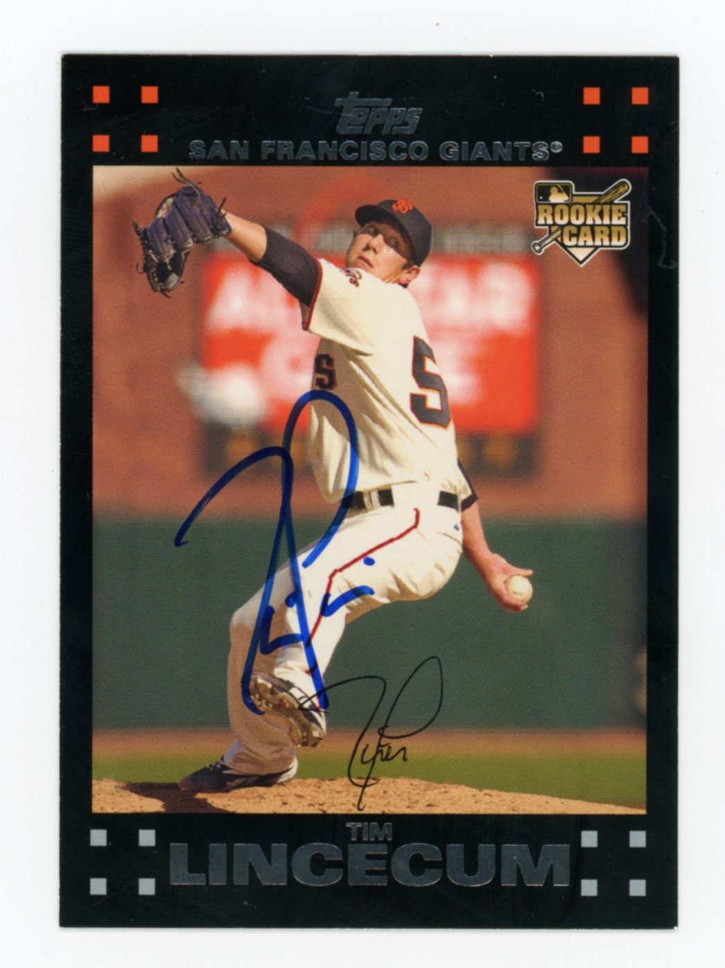 San Francisco Giants - Tim Lincecum - MLB 2009 All-Star Game Replica Jersey.