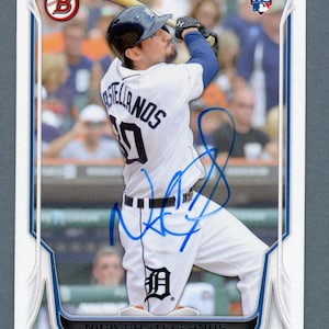 Handsigniert 2014 Bowman Detroit Tigers: Nick Castellanos und Grayson Greiner
