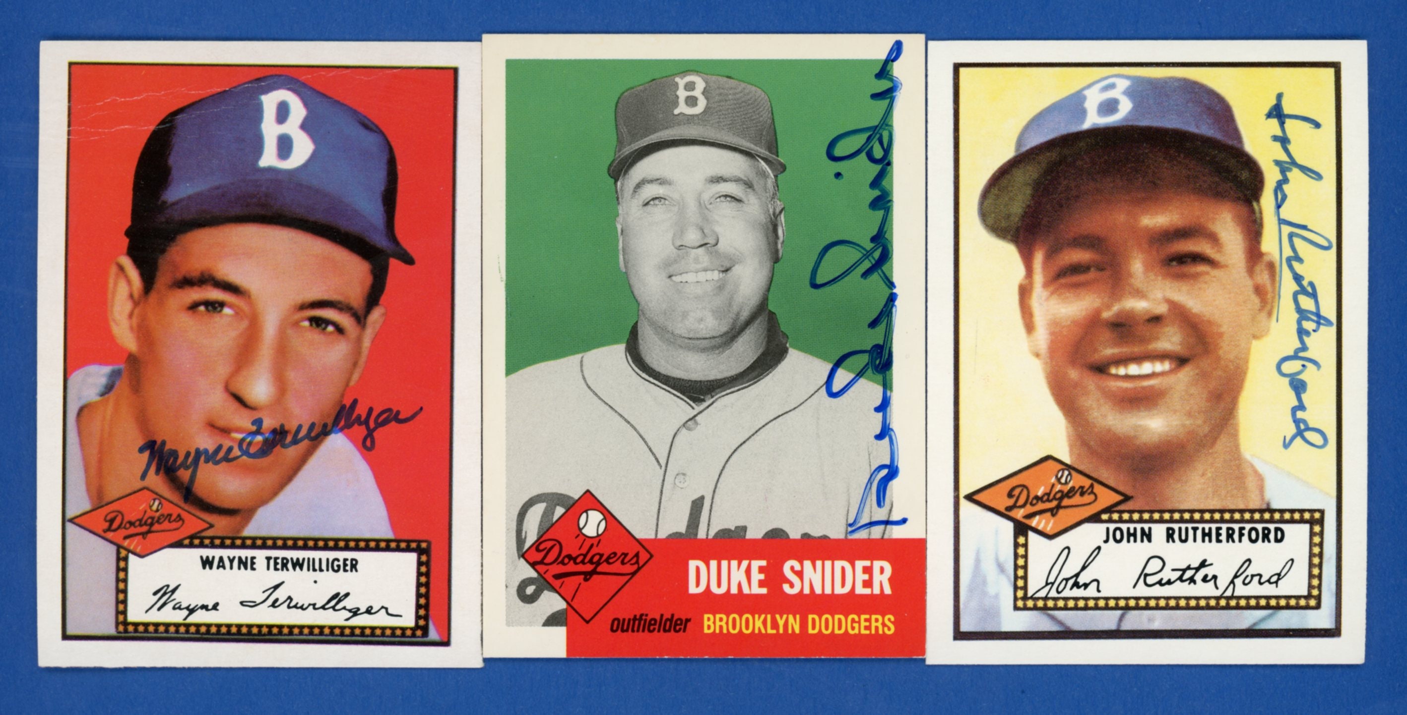 Autographed Brooklyn Dodgers: Duke Snider MLB Hall of Fame - Etsy