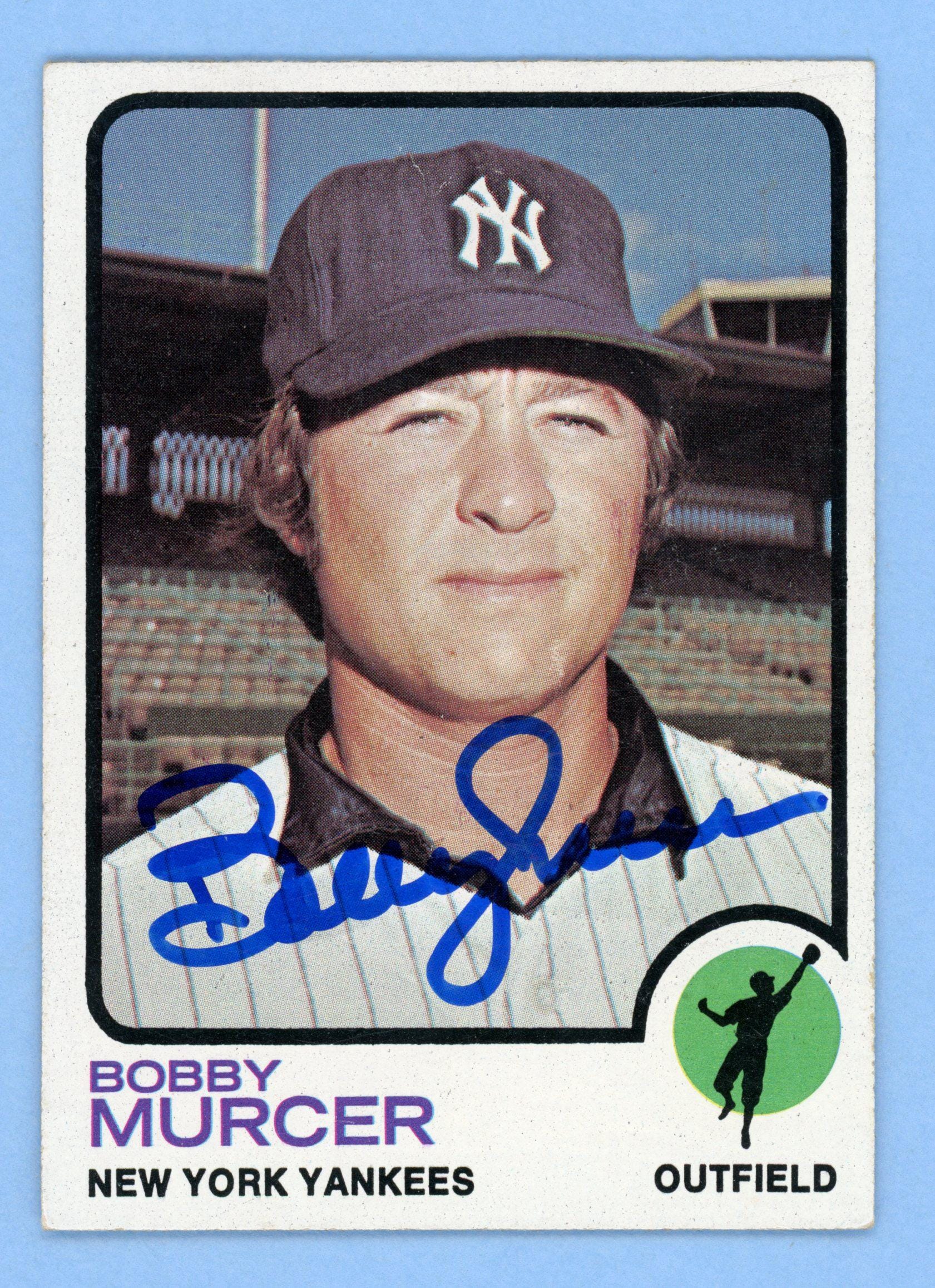 宅配 York New Topps 1973 Autographed Yankees: and Lyle Sparky その他