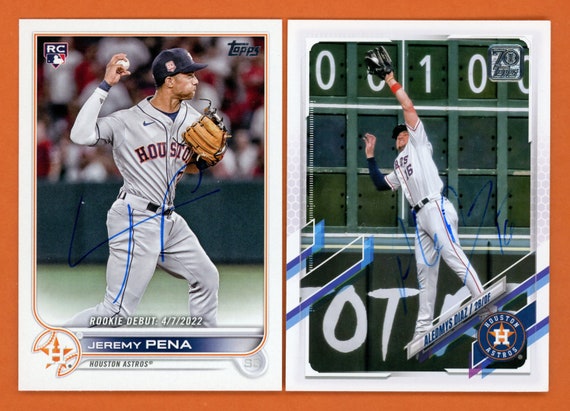☆★H.A.M★☆ 　TOPPS DYNASTY JEREMY PENA Amazon.com: 2022 Topps Update #US253 Jeremy Pena NM-MT RC