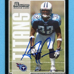 Gesigneerde Tennessee Titans Rookie-kaarten: Vince Young, Pac Man Jones, Jevon Kearse, Chris Henry